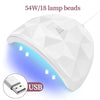 LED Nail Dryer Lamp For Nails For Drying All Gel Polish