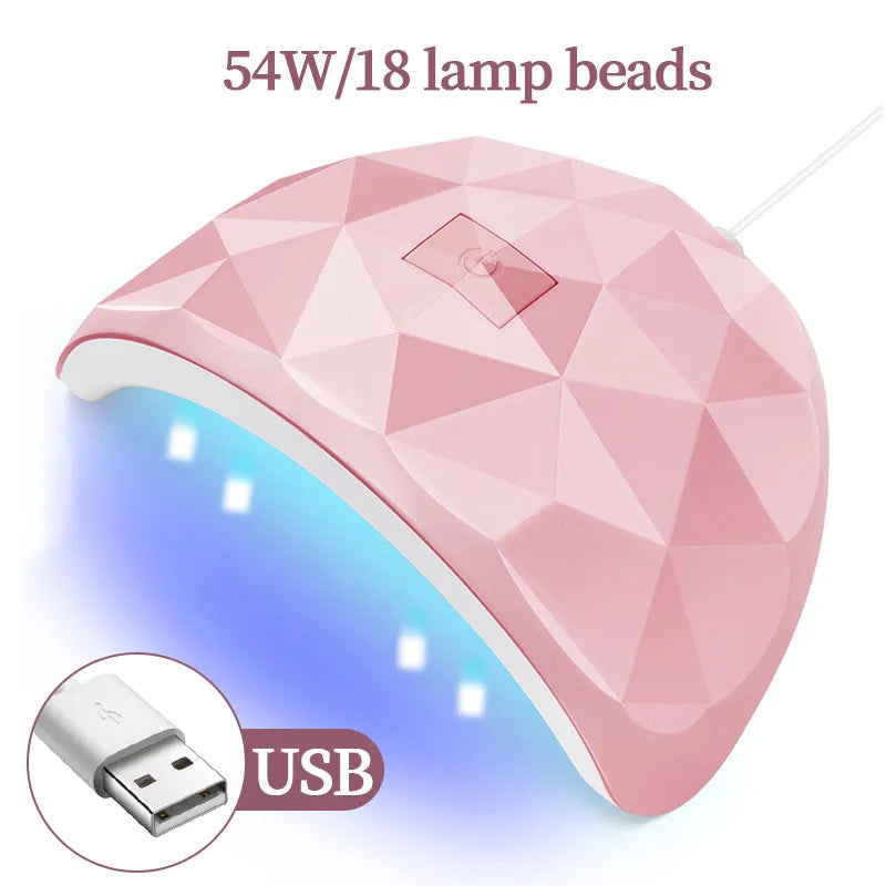 LED Nail Dryer Lamp For Nails For Drying All Gel Polish