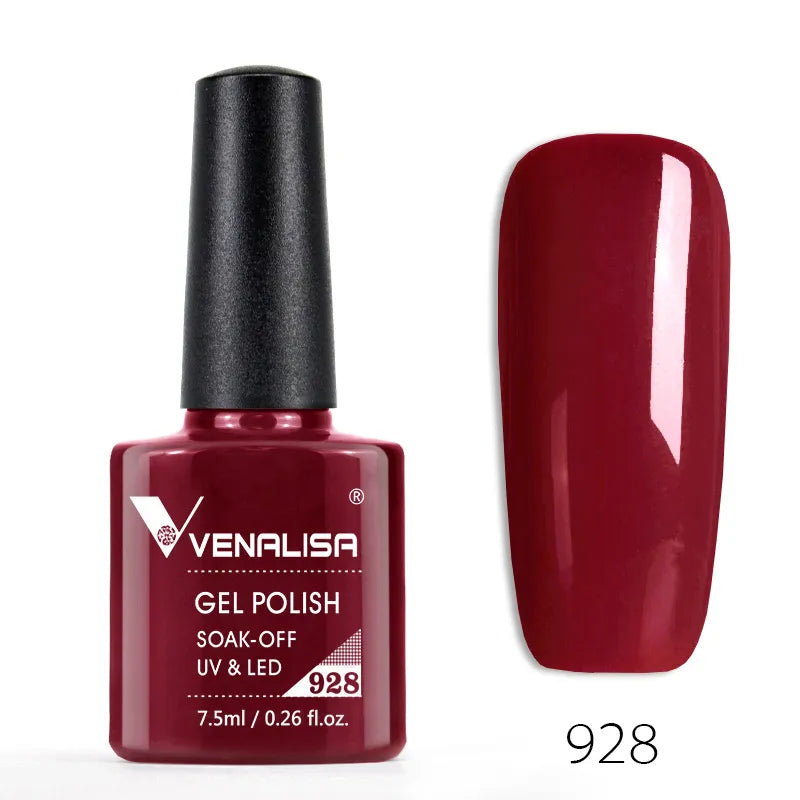 Venalisa Soak Off UV LED Gel 60 Colors 7.5ml