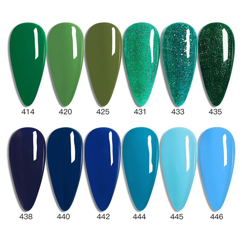 560 Colors 15ML Nail Gel Polish Nail Accessories Semi-permanent Varnish Nail Art Nail Soak Off LED UV Gel Nail