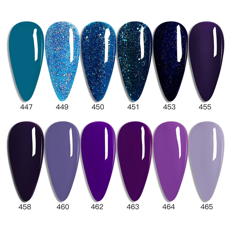 560 Colors 15ML Nail Gel Polish Nail Accessories Semi-permanent Varnish Nail Art Nail Soak Off LED UV Gel Nail