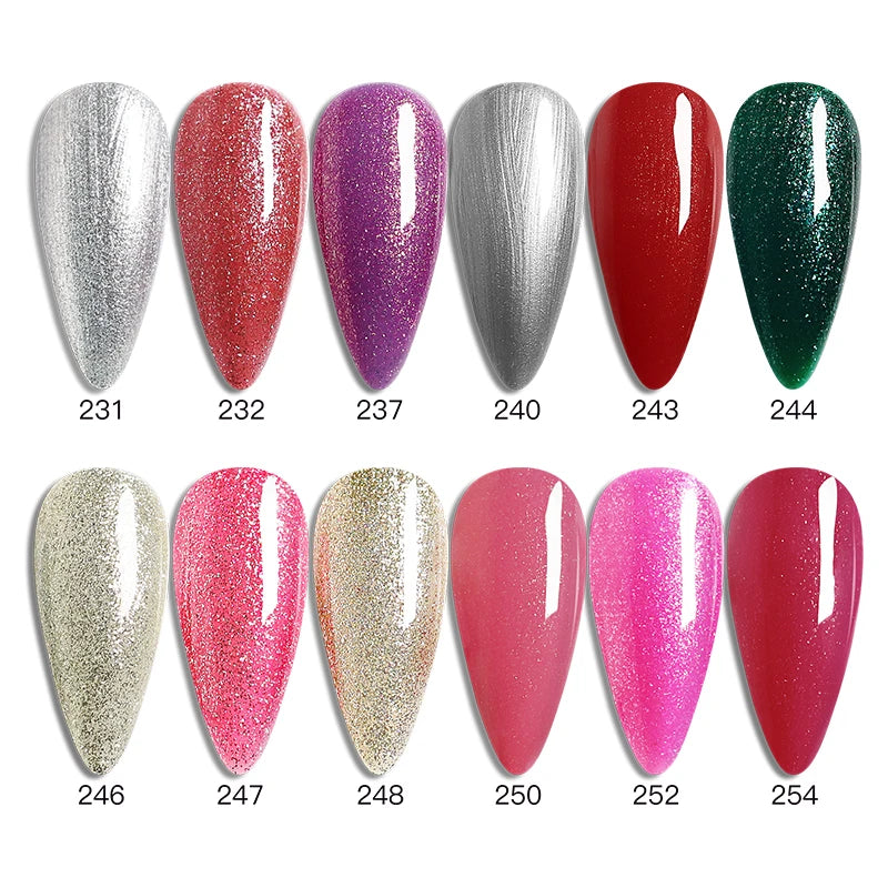 560 Colors 15ML Nail Gel Polish Nail Accessories Semi-permanent Varnish Nail Art Nail Soak Off LED UV Gel Nail