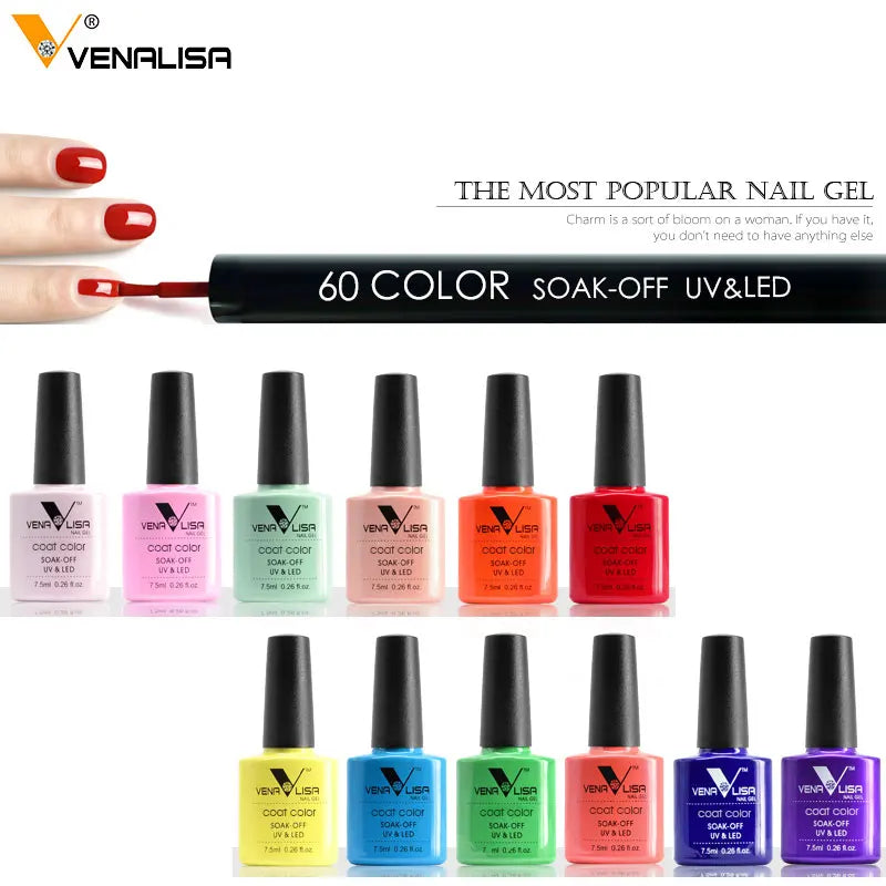 Venalisa gel polish 7.5ml soak off