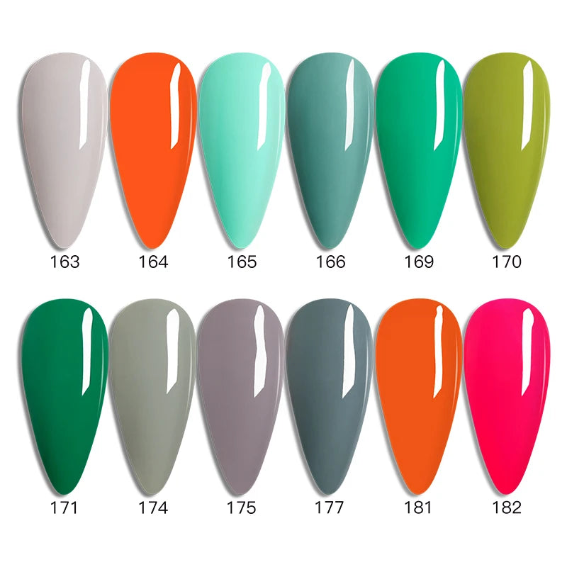 560 Colors 15ML Nail Gel Polish Nail Accessories Semi-permanent Varnish Nail Art Nail Soak Off LED UV Gel Nail