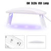 Mini Nail Dryer Led Lamp Portable Usb