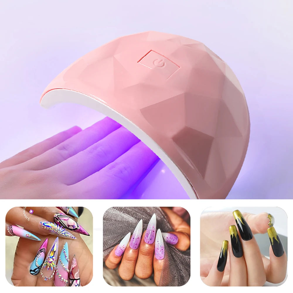 LED Nail Dryer Lamp For Nails For Drying All Gel Polish