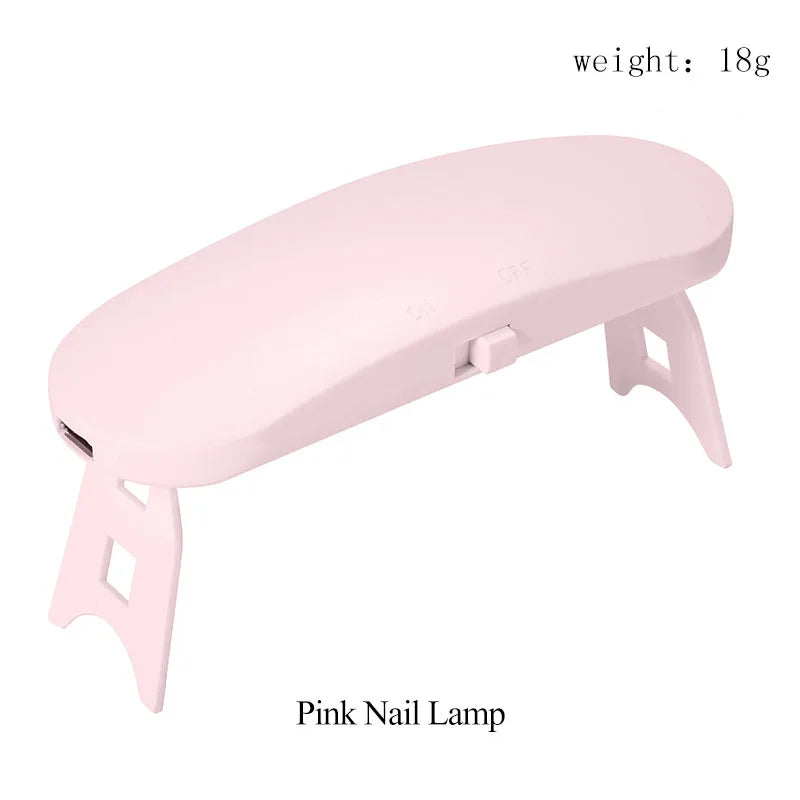 Mini Nail Dryer Led Lamp Portable Usb