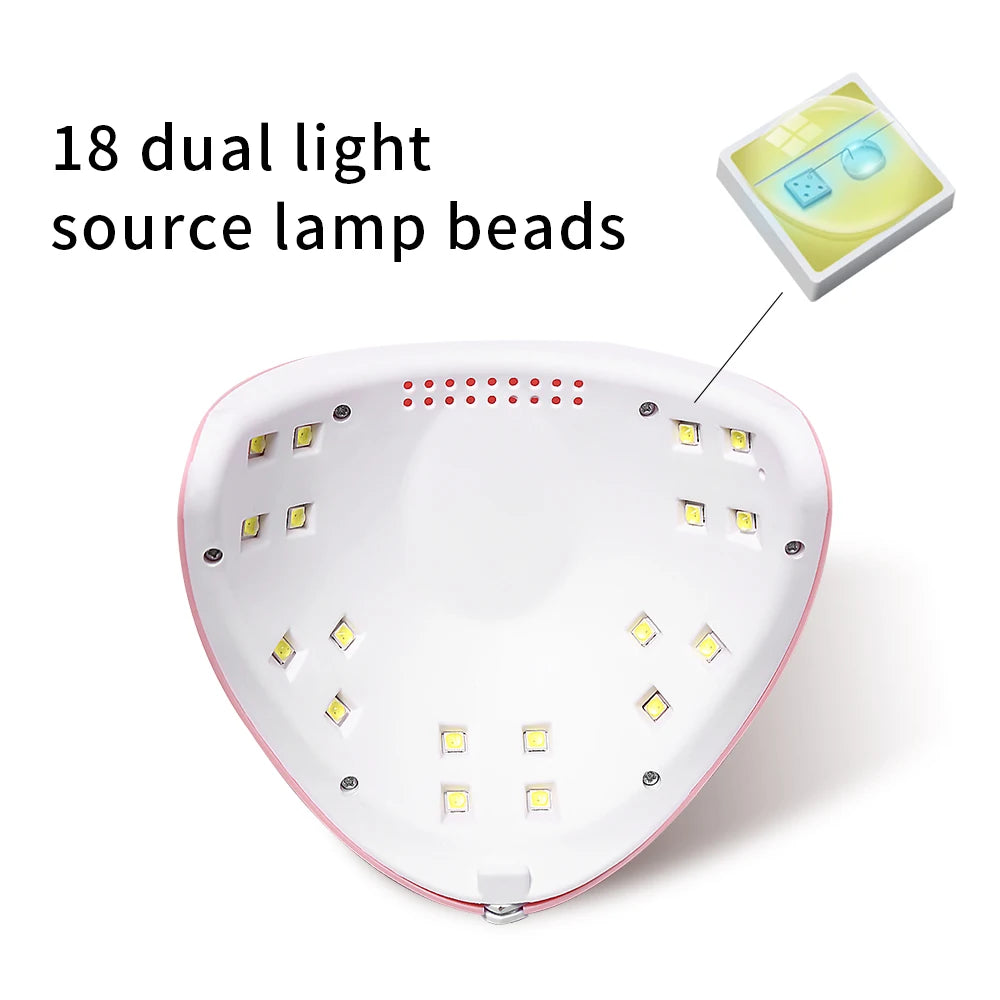 LED Nail Dryer Lamp For Nails For Drying All Gel Polish